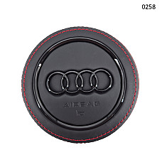 Капак за AIRBAG на волан Audi 2016-2019 с червен шев – 0258